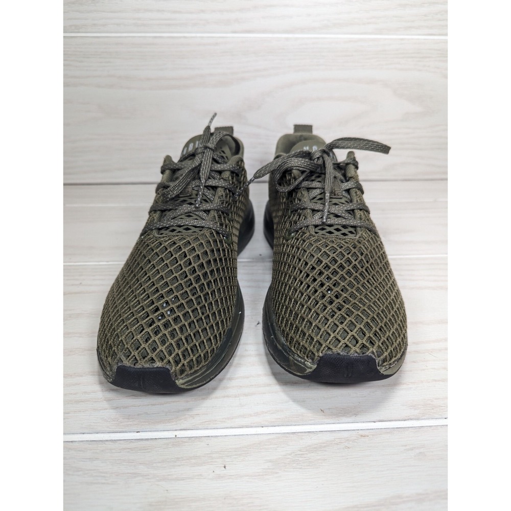 NOBULL No Bull Green Diamond Mesh‎ Runner Shoes Men's Size 7.5 Women's 9 - Picture 2 of 10